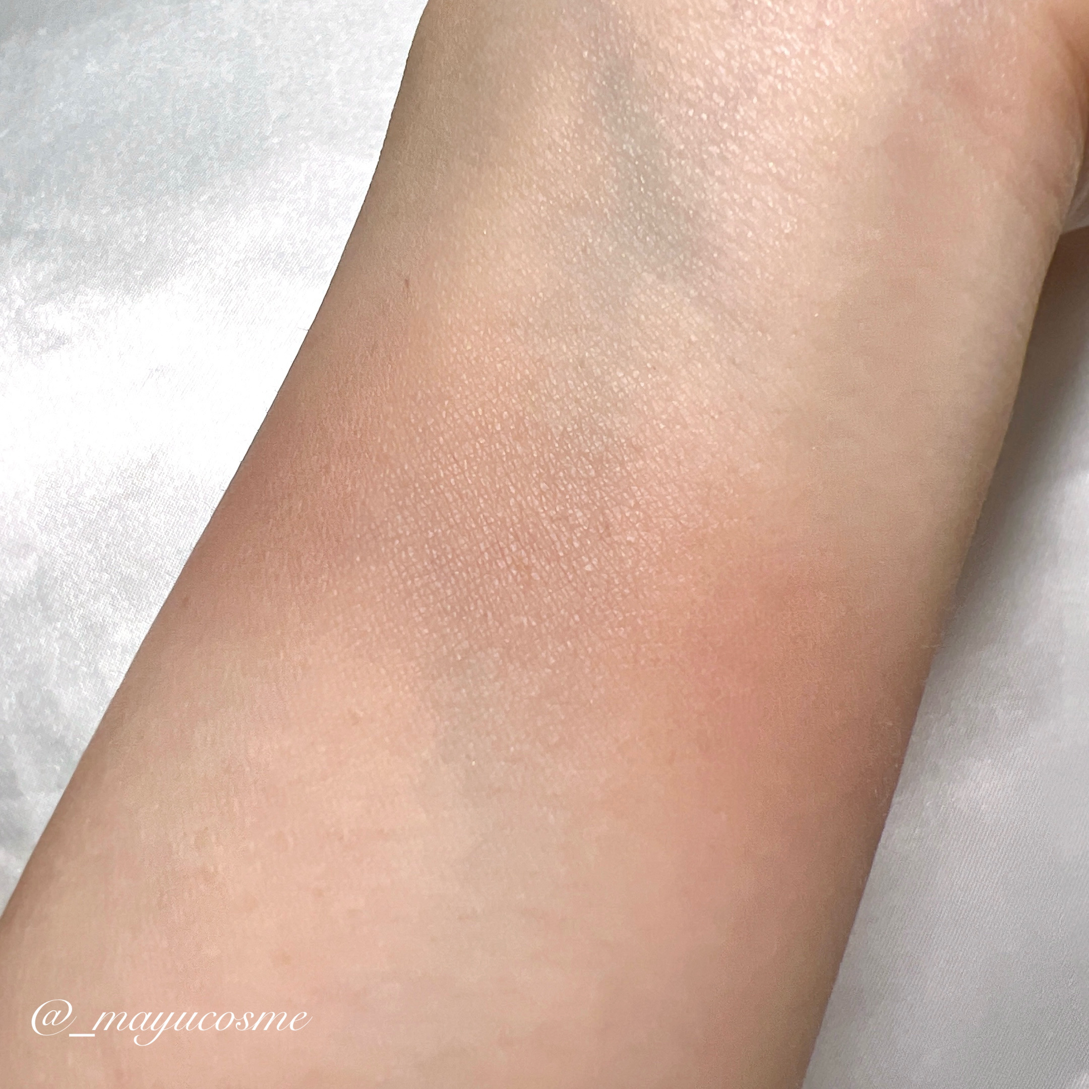 フラッターブラッシャー/mude./パウダーチークを使ったクチコミ（3枚目）