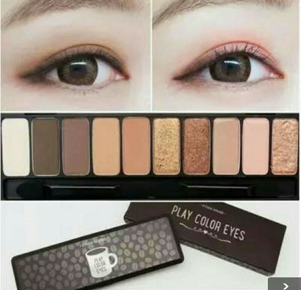 プレイカラー アイシャドウ/ETUDE/アイシャドウパレットを使ったクチコミ(2枚目)