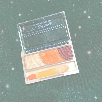 トーンアップアイシャドウ/CEZANNE/アイシャドウパレットを使ったクチコミ(1枚目)