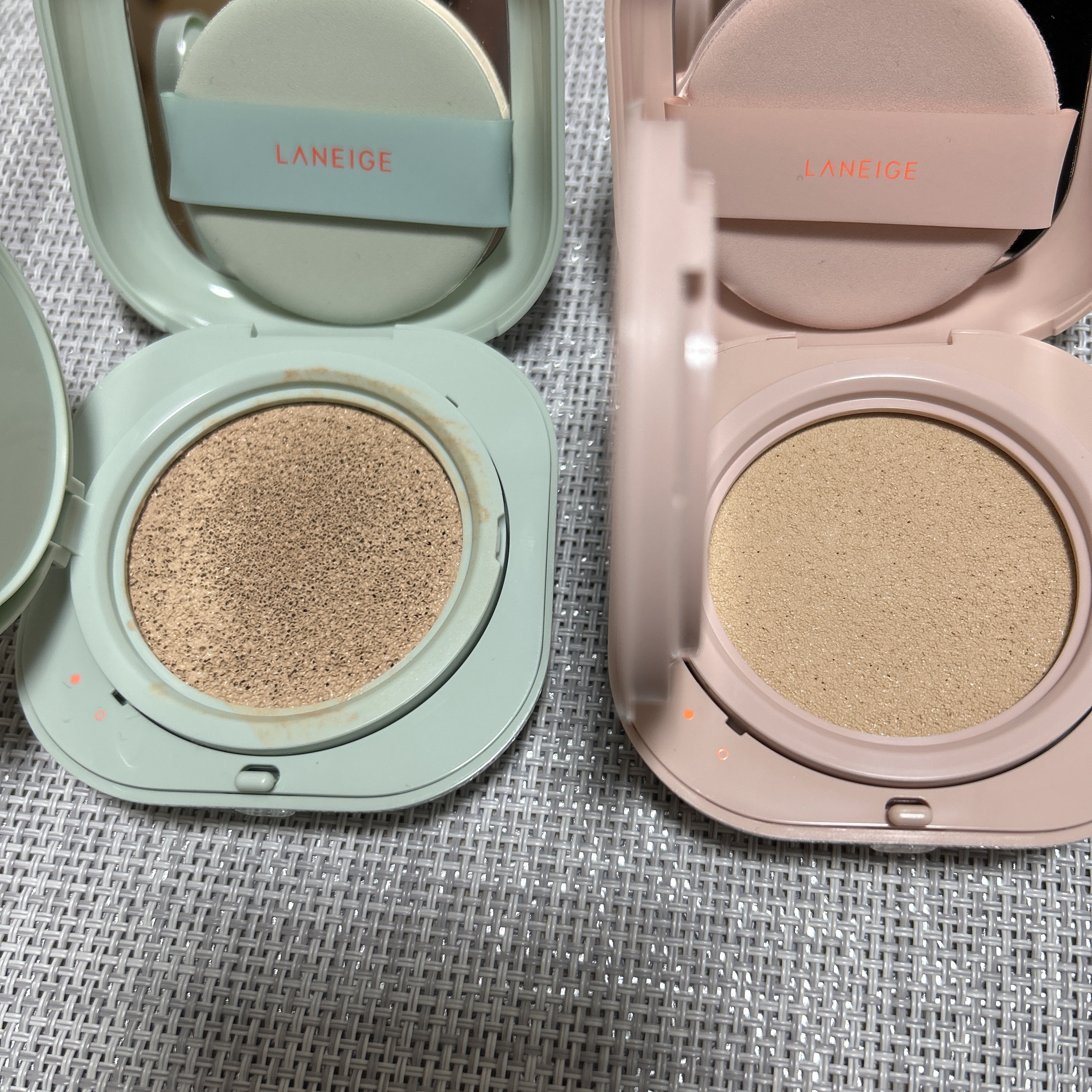 LANEIGE ネオクッション グロウのクチコミ「@cosmeさんを通してLANEIGEさんの「ネオクッション グロウ 21N」を頂きました。
.....」（3枚目）