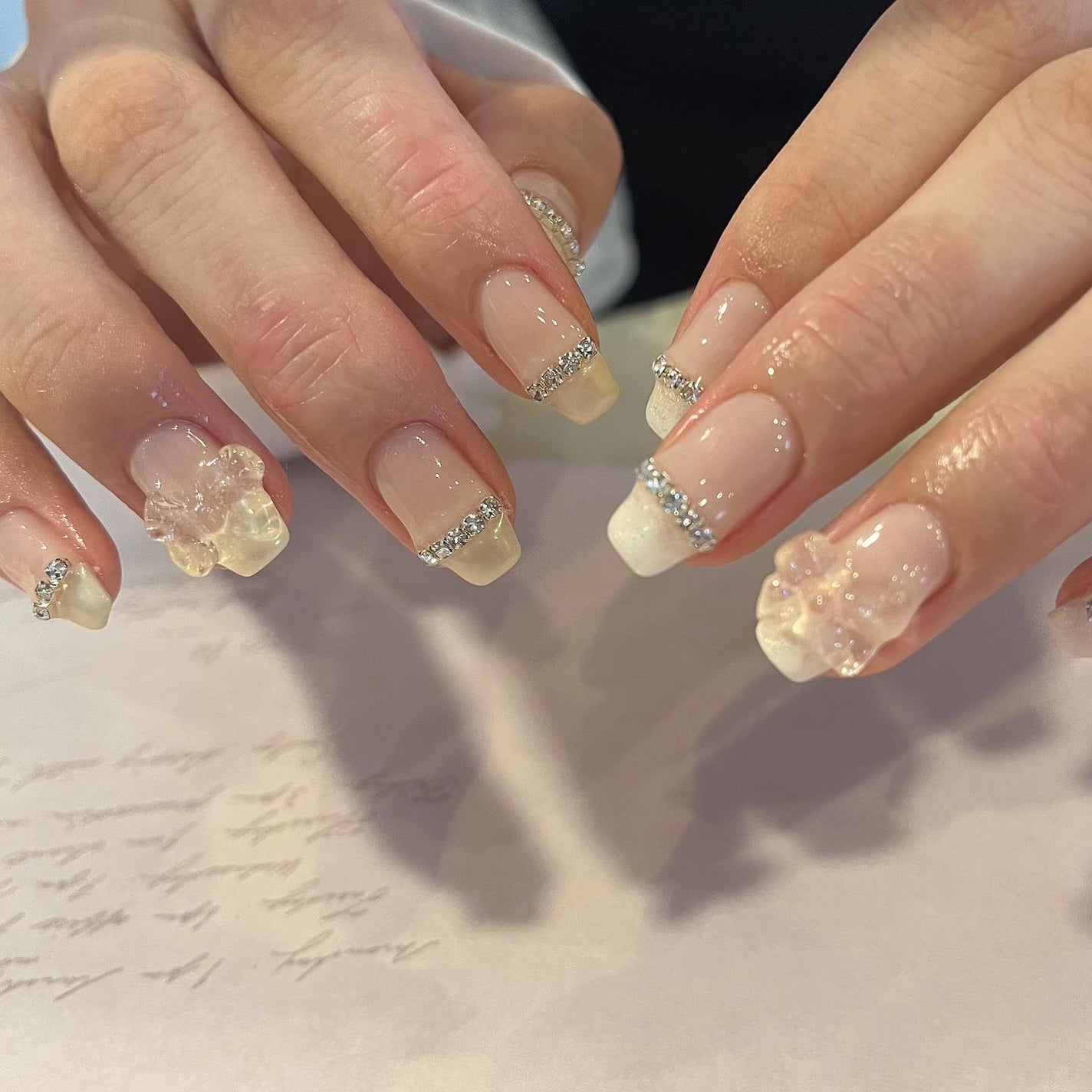 Iuna. Mizuki on LIPS 「.スペシャルプラン🩰#nail#nailstagram#gel..」(3枚目)