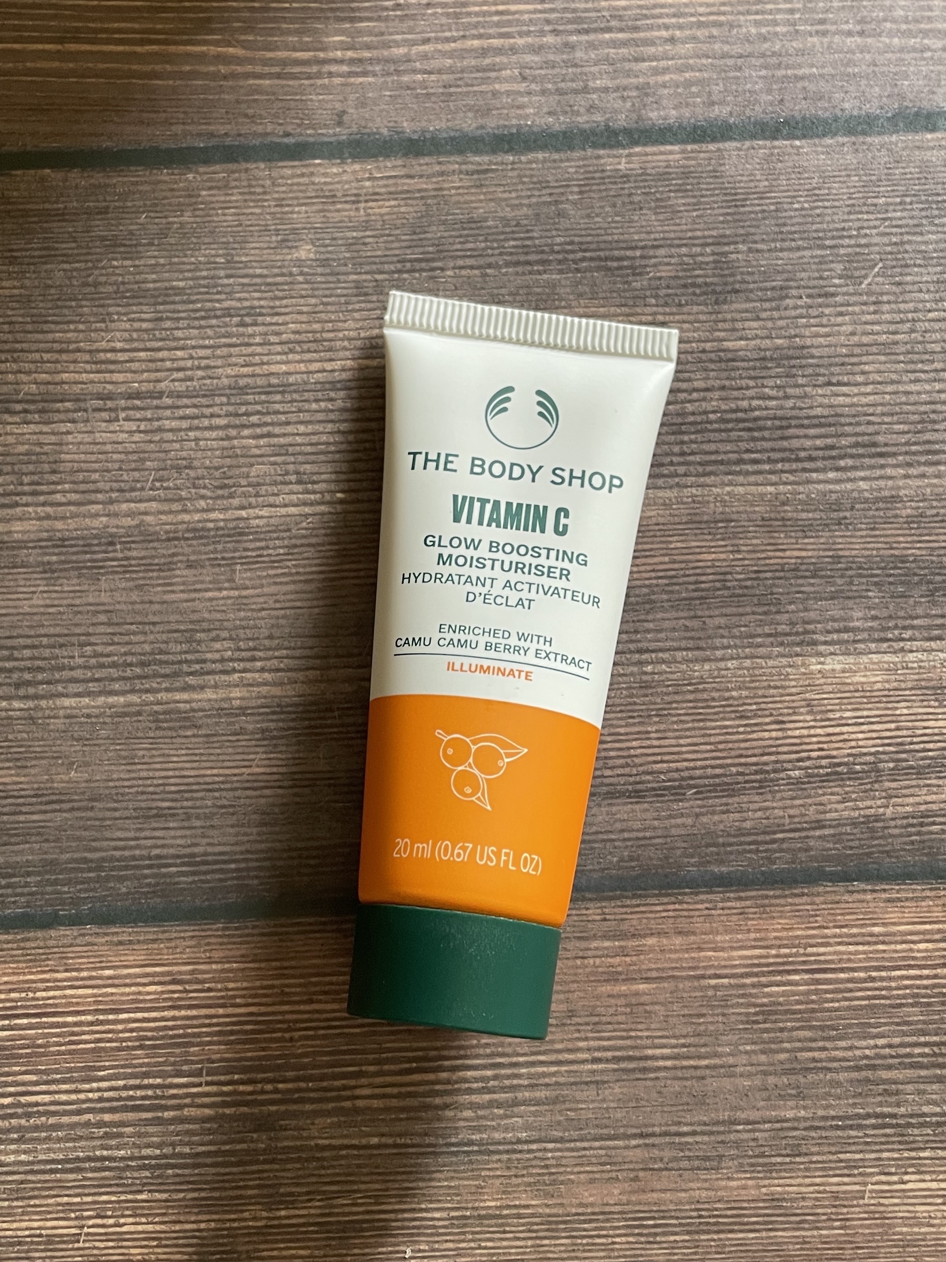 VC グロウ モイスチャージェルクリーム/THE BODY SHOP/フェイスクリームを使ったクチコミ（1枚目）