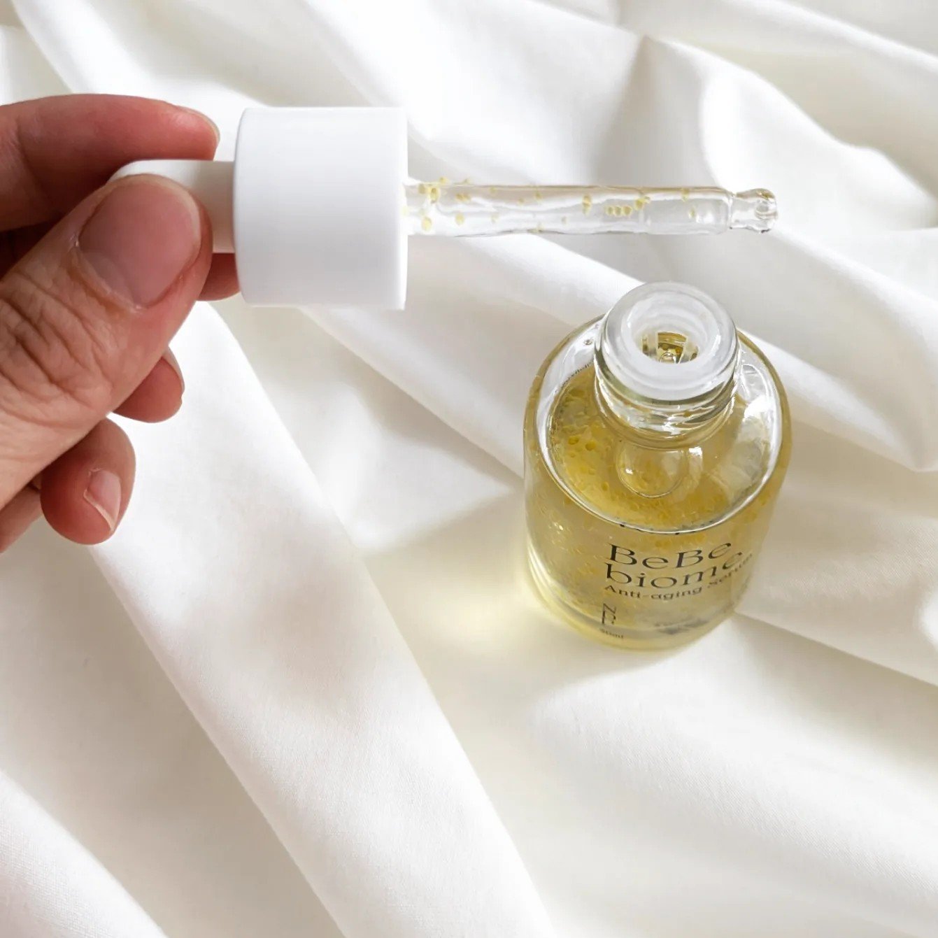 ベベバイオームアンチエイジングセラム/NATURAL DERMA PROJECT/美容液を使ったクチコミ（3枚目）