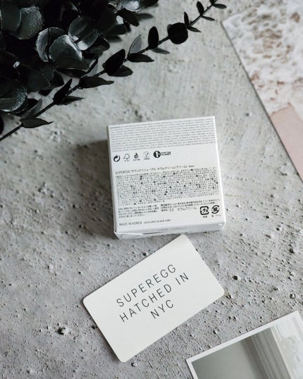 サウンド リニューアル セラムクリーム/SUPEREGG /フェイスクリームを使ったクチコミ(4枚目)