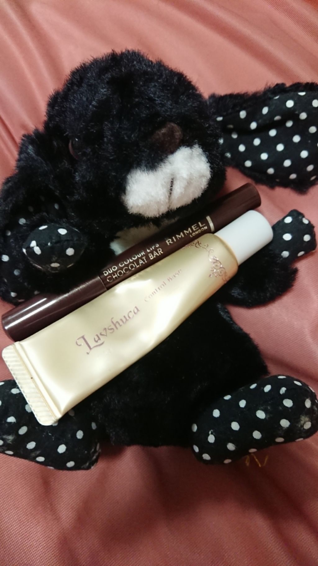 デュオカラーリップス ショコラバー/リンメル ロンドン/口紅を使ったクチコミ（1枚目）