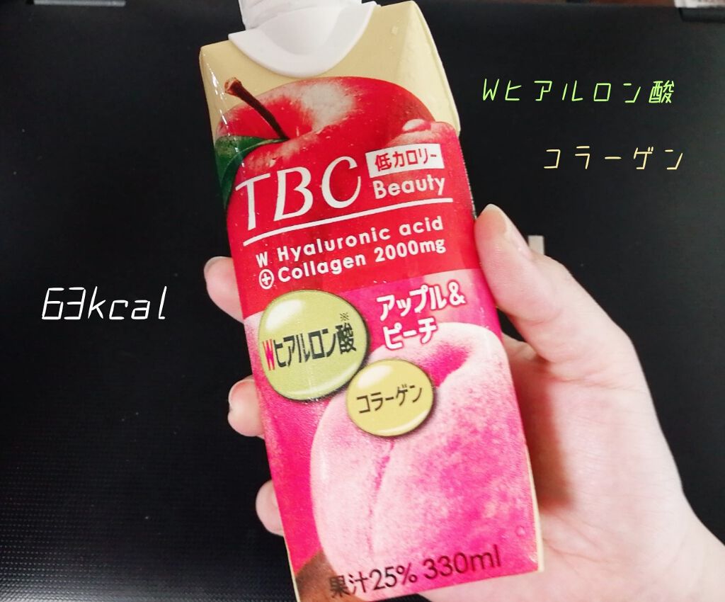 Wヒアルロン酸コラーゲン アップル&ピーチ/TBC/美容ドリンクを使ったクチコミ(1枚目)