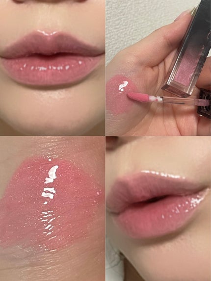 ボリュームパールキッスグロス/Dinto/リップグロスを使ったクチコミ(2枚目)