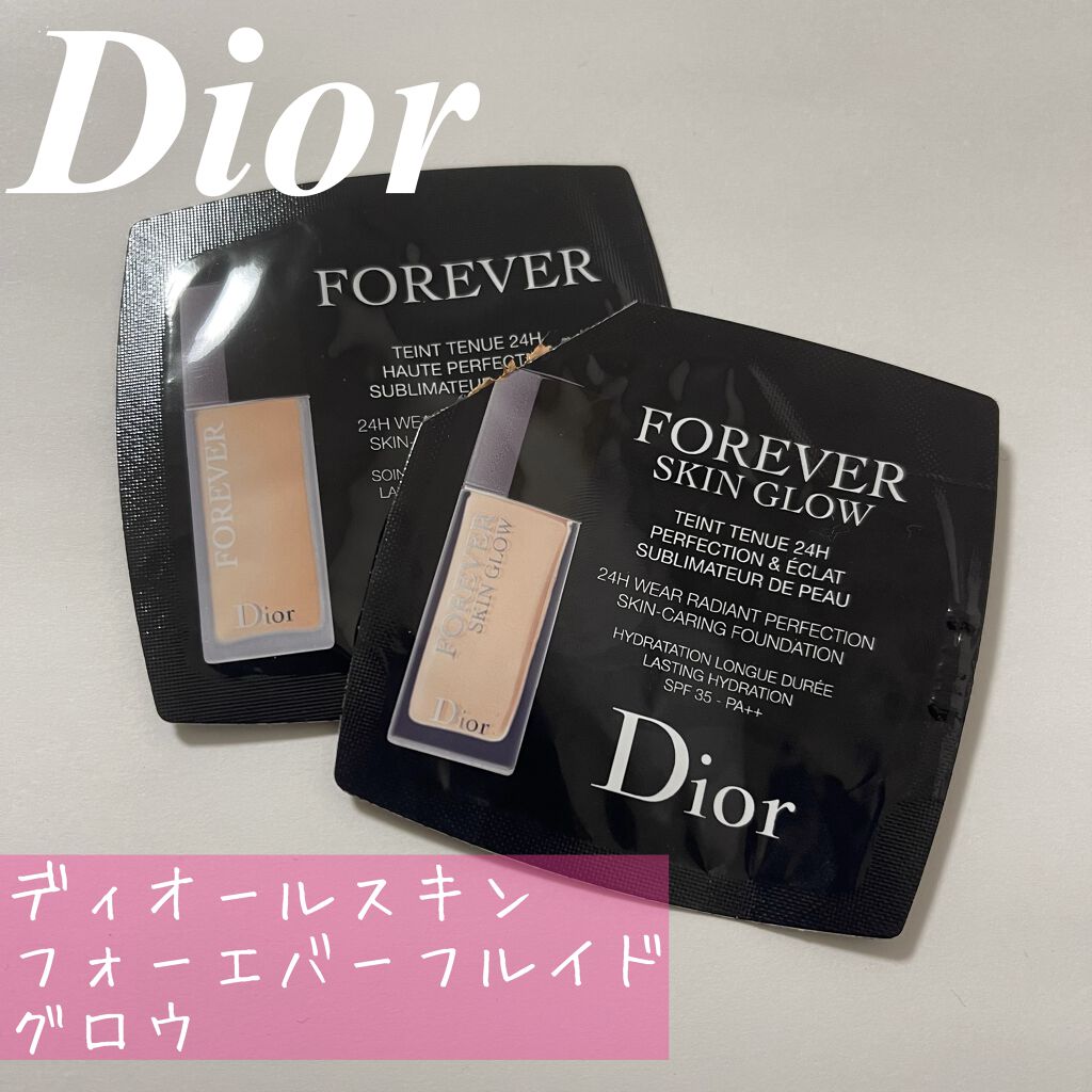 【旧】ディオールスキン フォーエヴァー フルイド グロウ/Dior/リキッドファンデーションを使ったクチコミ（1枚目）