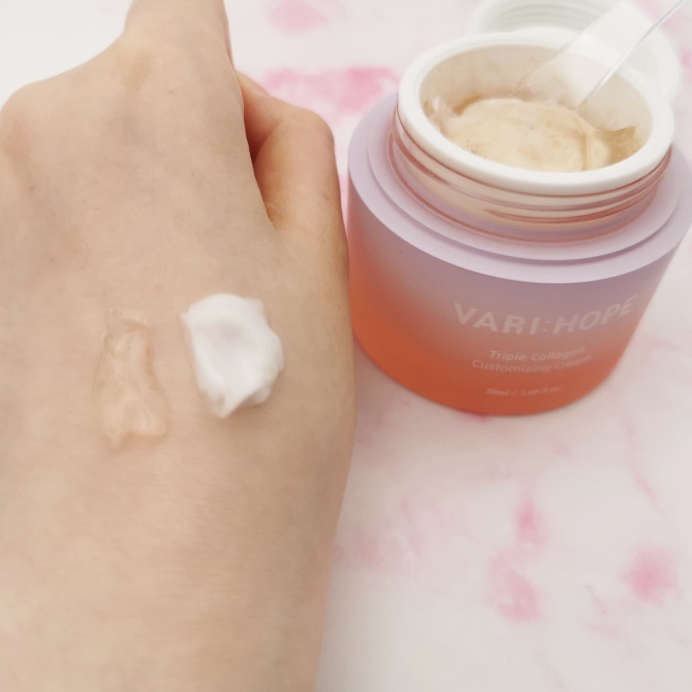 トリプルコラーゲンプレミアム美容液/VARI:HOPE/美容液を使ったクチコミ(7枚目)