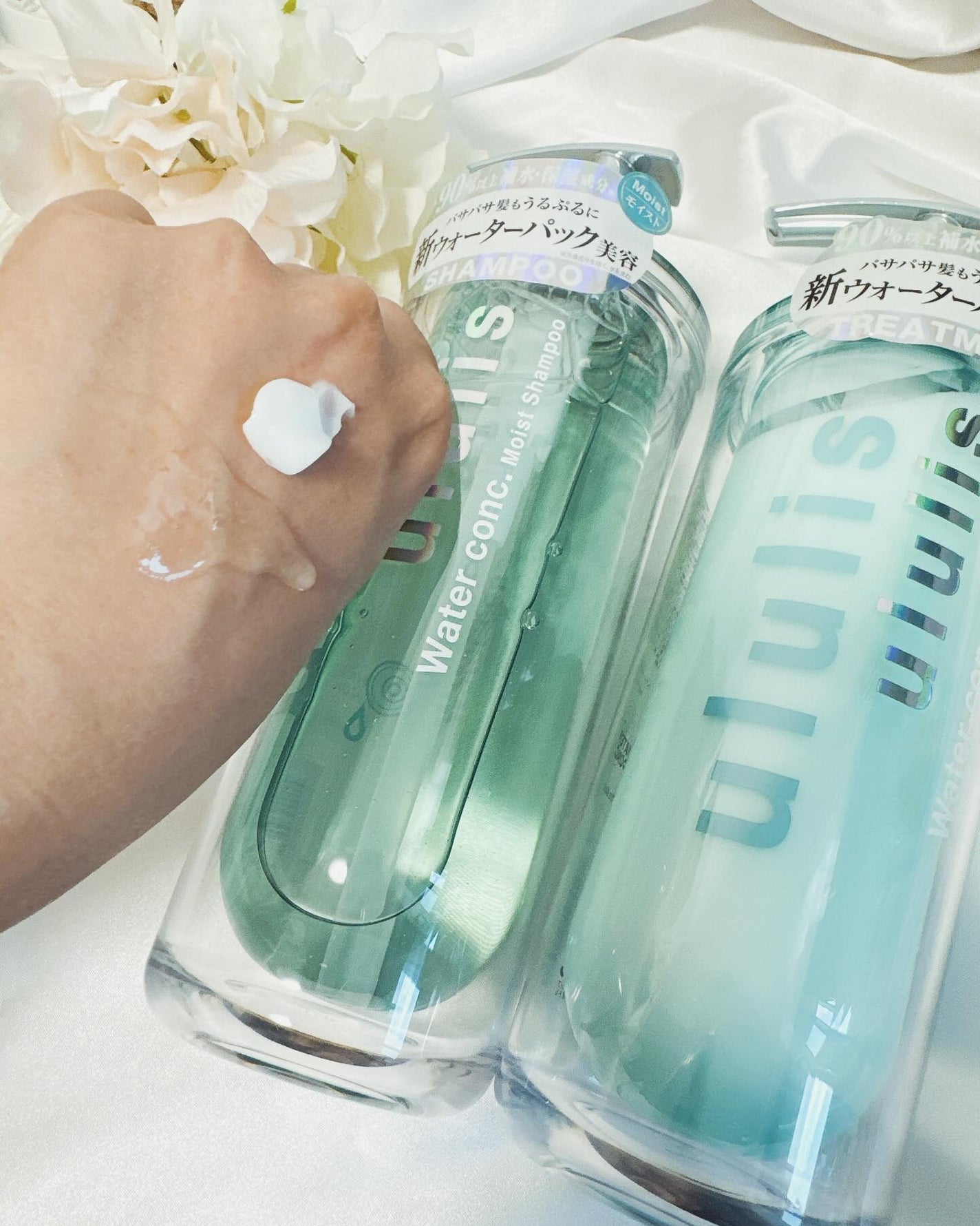 ウォーターコンク モイストシャンプー/ヘアトリートメント/ululis/市販シャンプーを使ったクチコミ(2枚目)