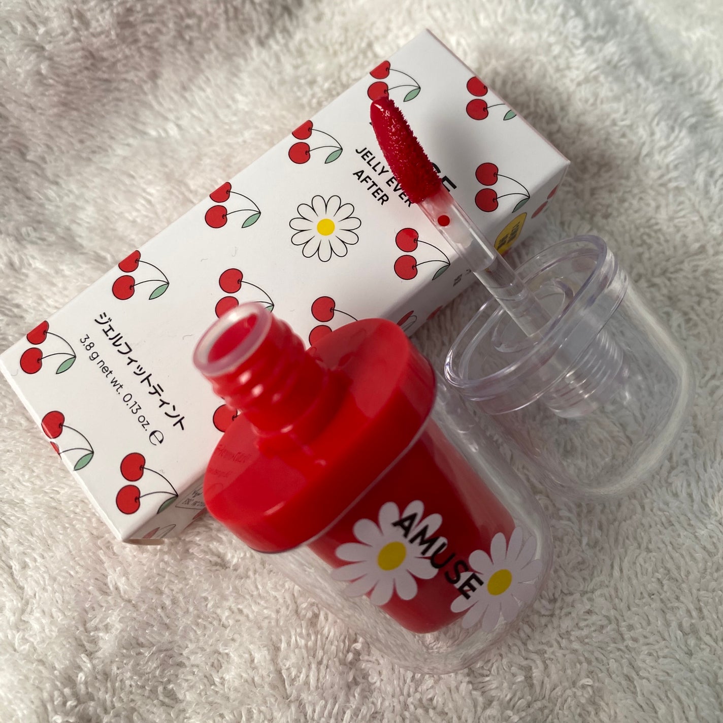 ジェルフィットティント/AMUSE/リップティントを使ったクチコミ(3枚目)