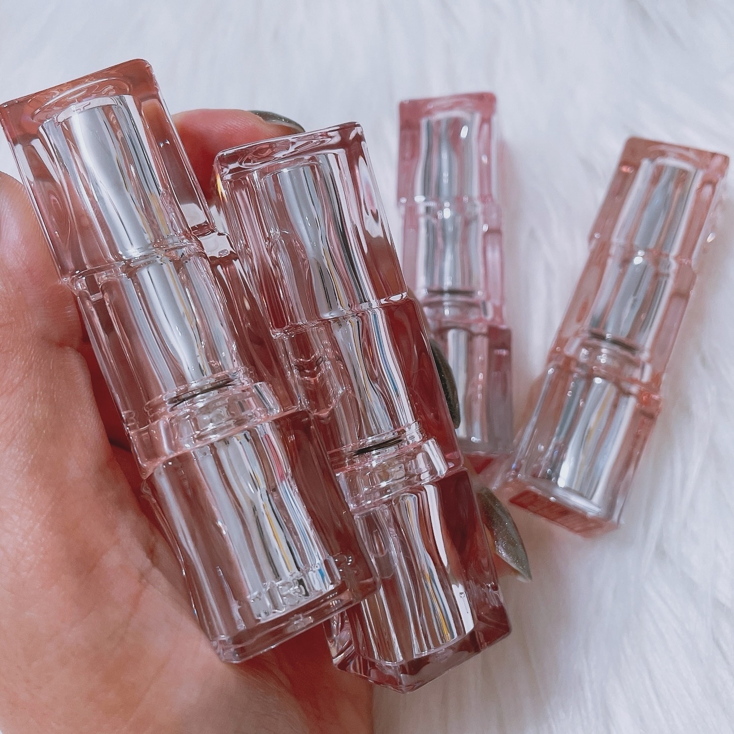 ウォーターリズムグロウメルティングバーム/TIRTIR(ティルティル)/口紅を使ったクチコミ（2枚目）