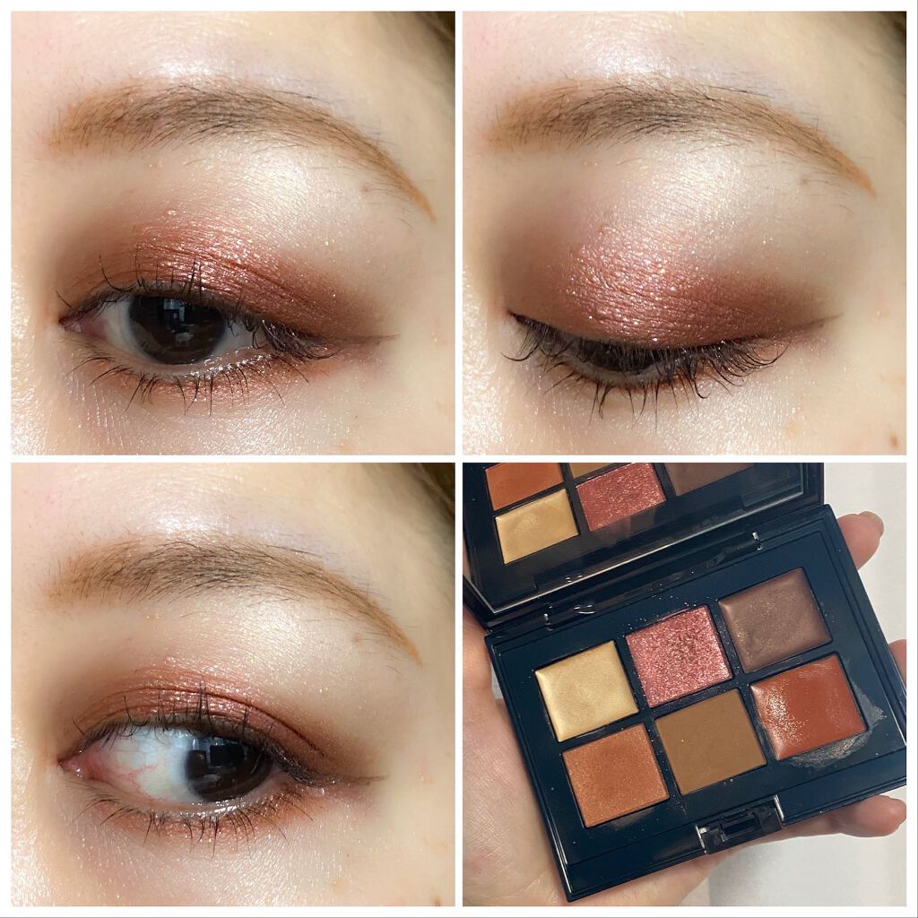 コンパクトアディクション リミテッド エディション 99＋ 01 Delicate Beams/ADDICTION/アイシャドウパレットを使ったクチコミ（2枚目）