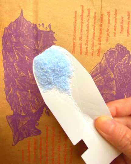 薬用入浴剤 ラベンダーの香り/無印良品/無機塩系入浴剤を使ったクチコミ(2枚目)