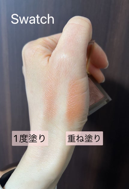 single eye color/la peau de gem./単色アイシャドウを使ったクチコミ(5枚目)