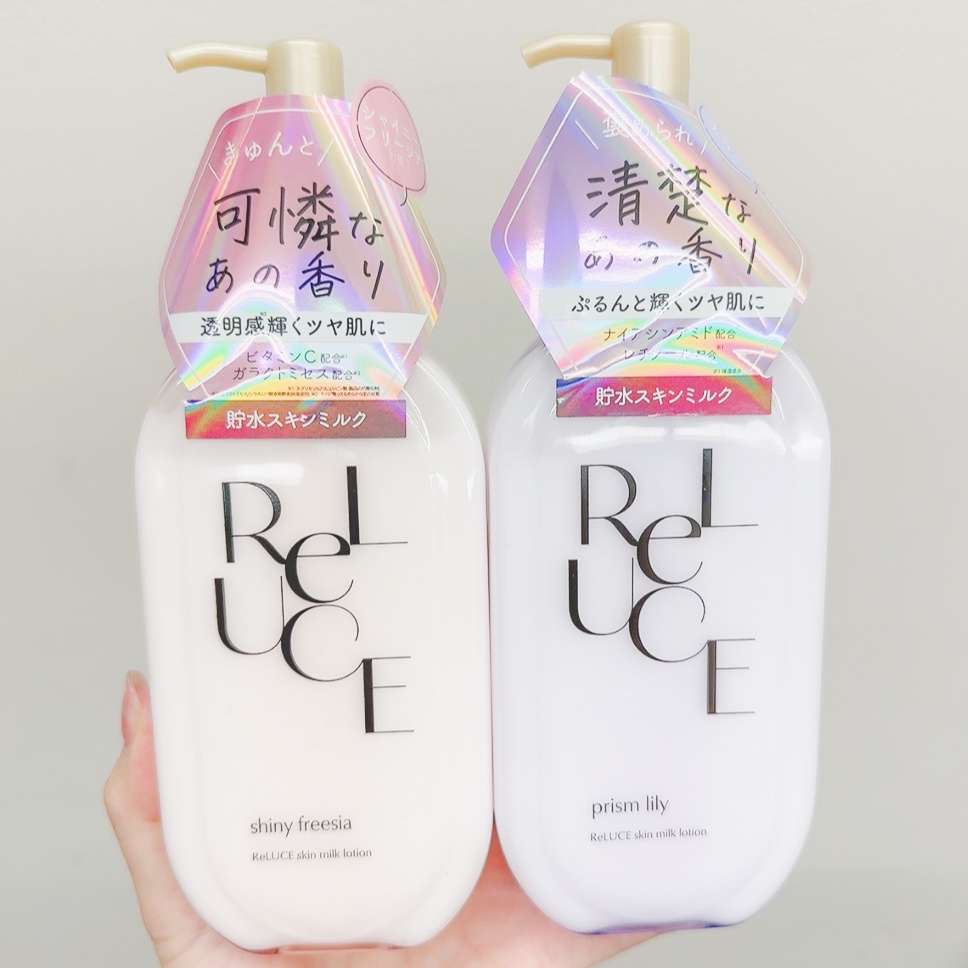 リルーチェ スキンミルクローション シャイニーフリージア/コスメテックスローランド/ボディローションを使ったクチコミ（1枚目）