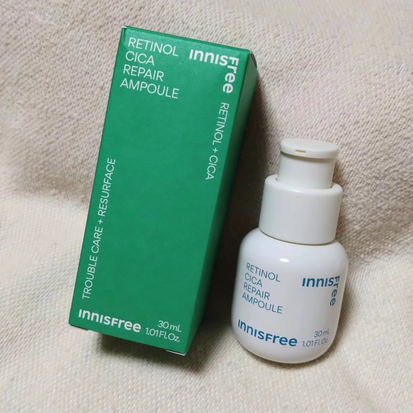 レチノール　シカ　リペア　セラム/innisfree/美容液を使ったクチコミ（1枚目）