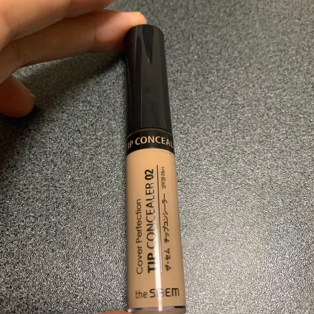 カバーパーフェクション チップコンシーラー/the SAEM/リキッドコンシーラーを使ったクチコミ(1枚目)