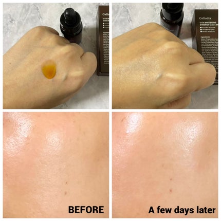 ビタホワイトニングシナジーC.E.F.アンプル/Celladix/美容液を使ったクチコミ(3枚目)