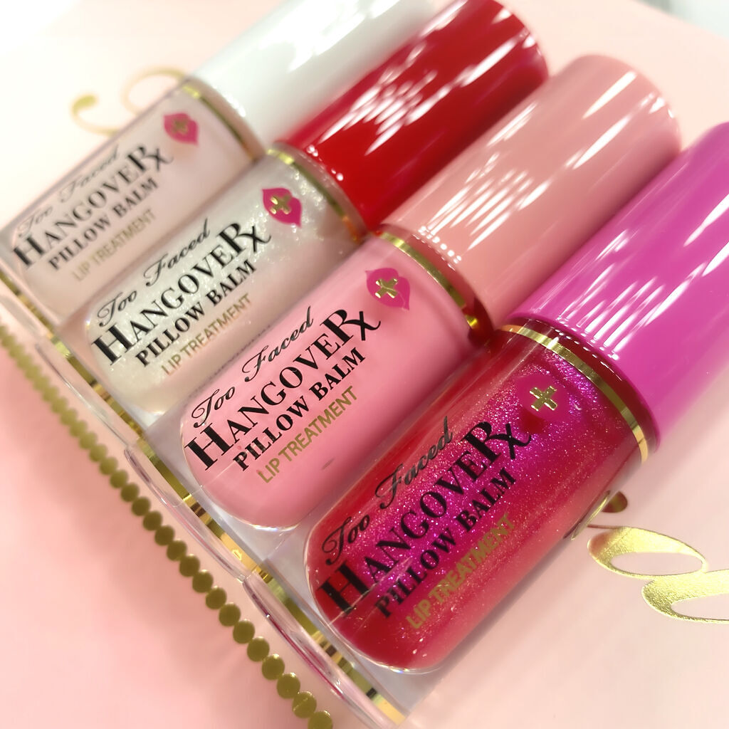 ～トゥー フェイスド ハングオーバー～ ピロー バーム リップ トリートメント/Too Faced/リップ美容液を使ったクチコミ（2枚目）