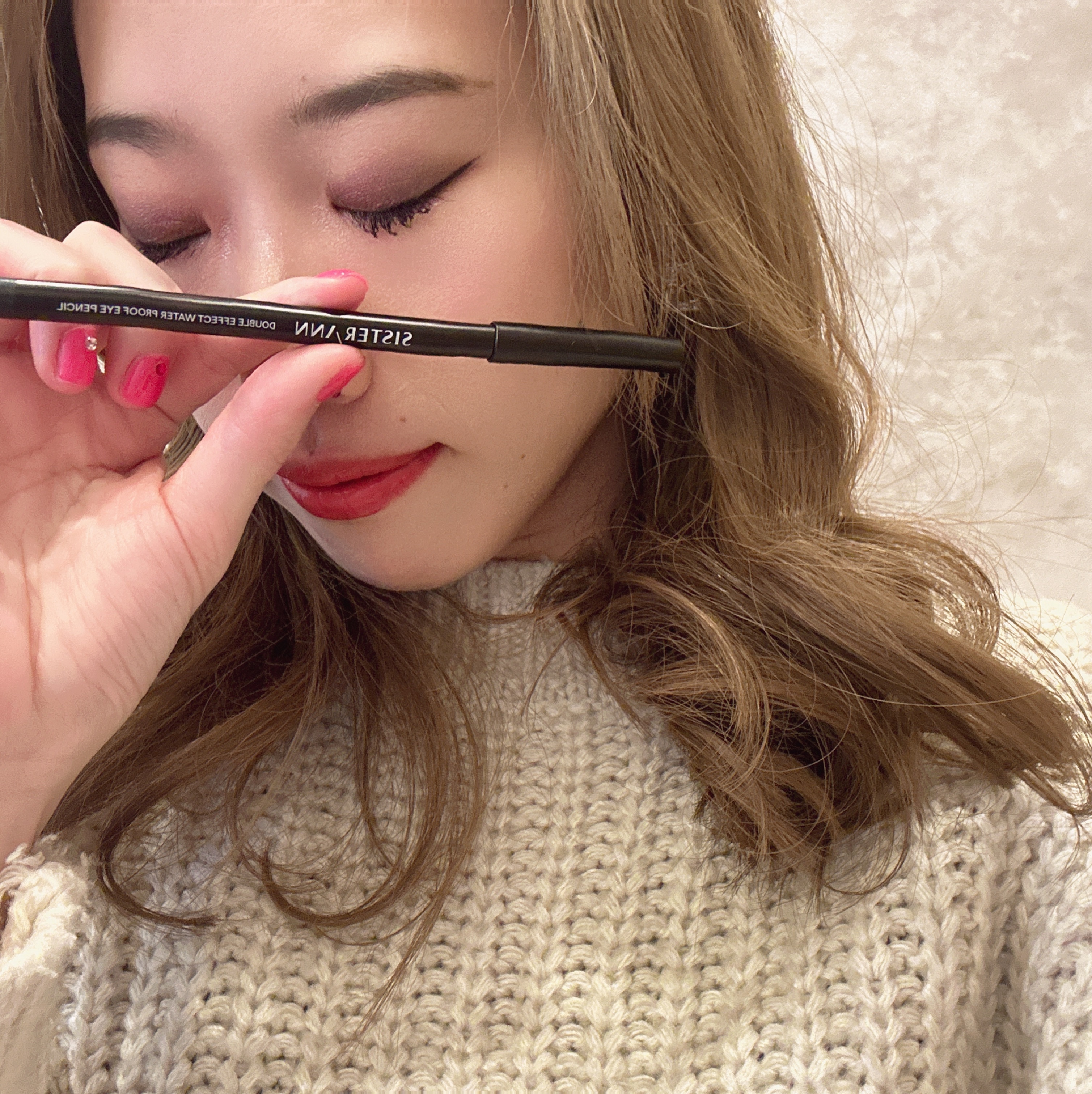 ウォータープルーフペンシルアイライナー 01 MIDNIGHT BLACK/SISTER ANN/ペンシルアイライナーを使ったクチコミ（3枚目）