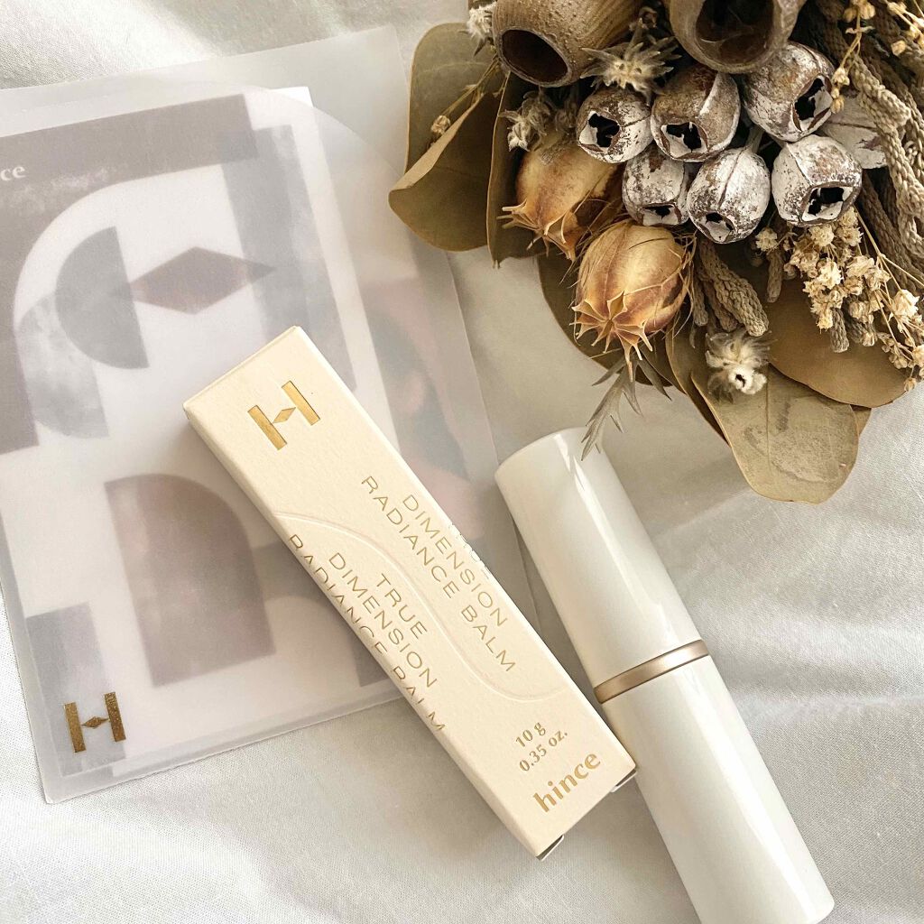 トゥルーディメンションラディアンスバーム/hince/スティックハイライトを使ったクチコミ(1枚目)