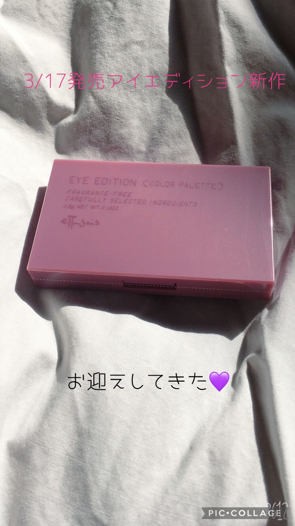 エテュセ アイエディション(カラーパレット) 08 カシスシナモン/ettusais/アイシャドウパレットを使ったクチコミ（1枚目）