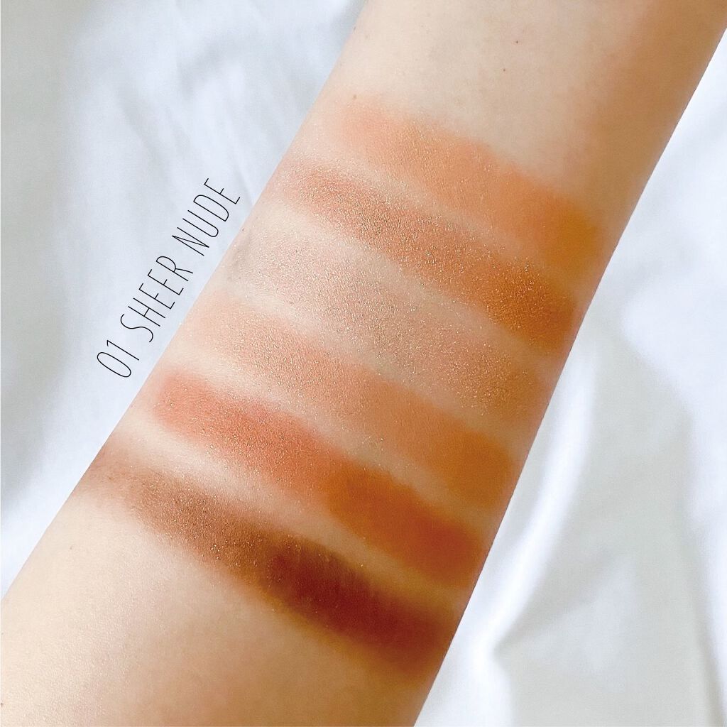 アイ ヴィーガン シアーパレット/AMUSE/アイシャドウパレットを使ったクチコミ（2枚目）