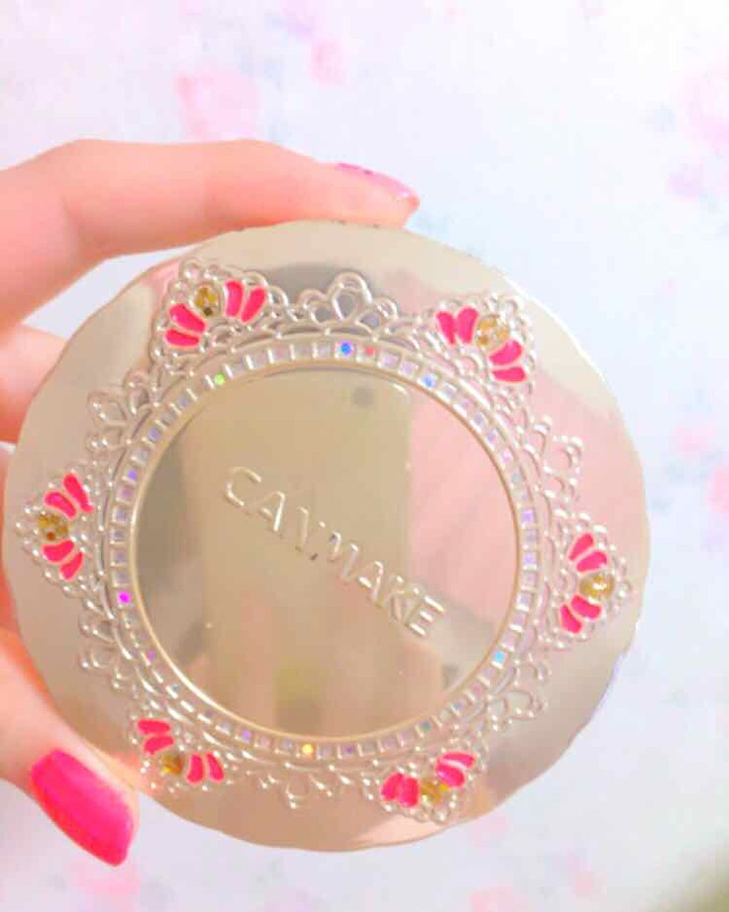 【旧品】マシュマロフィニッシュパウダー/キャンメイク/プレストパウダーを使ったクチコミ（1枚目）