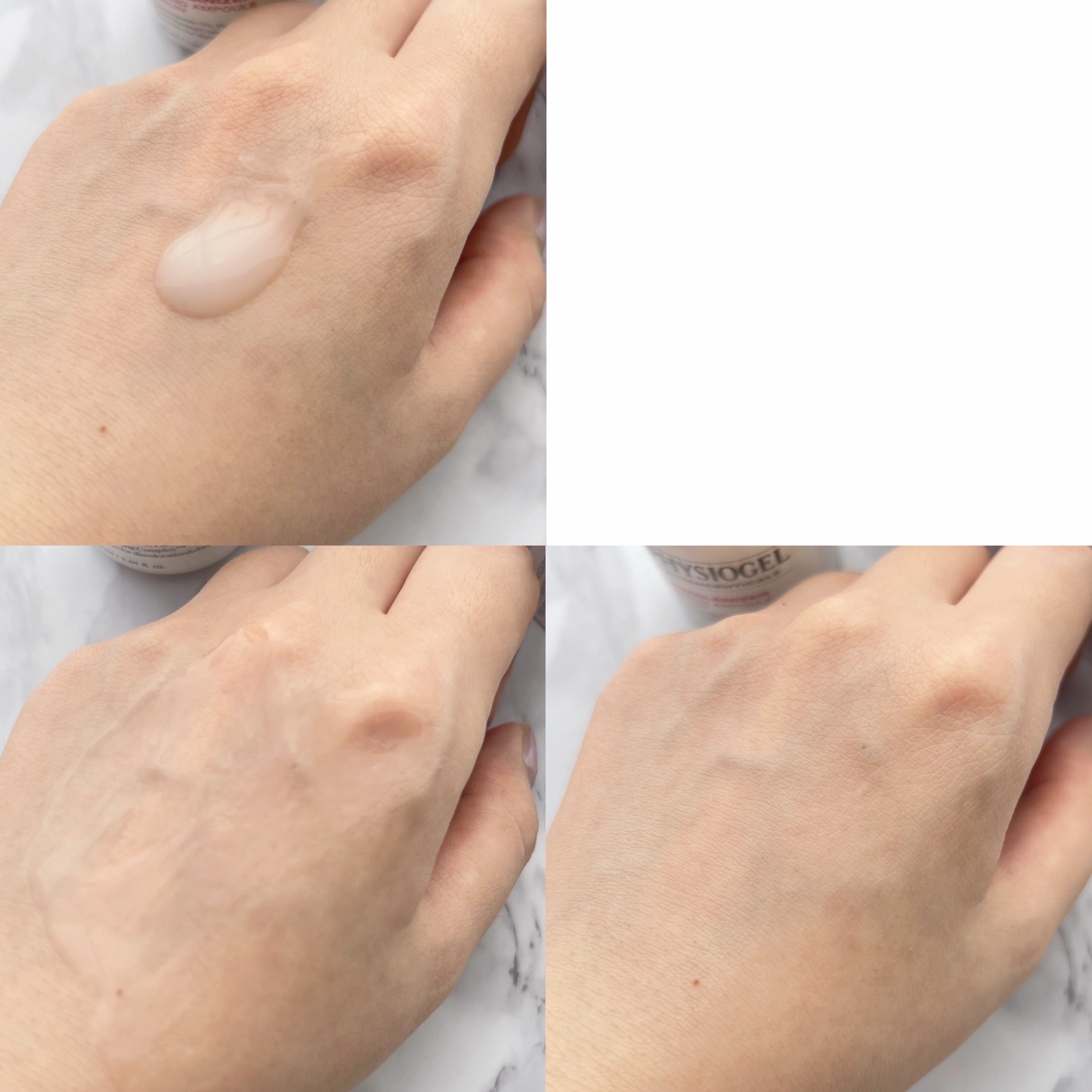 ディメラナイザートーニングアンプル/PHYSIOGEL/美容液を使ったクチコミ（3枚目）