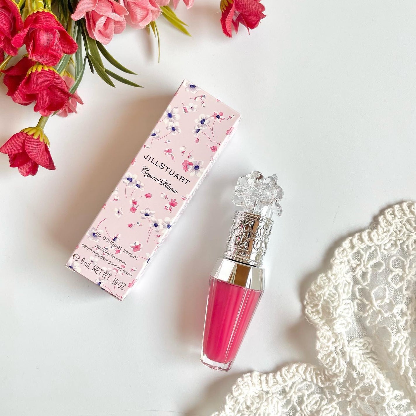 ジルスチュアート クリスタルブルーム リップブーケ セラム/JILL STUART/リッププランパーを使ったクチコミ(2枚目)