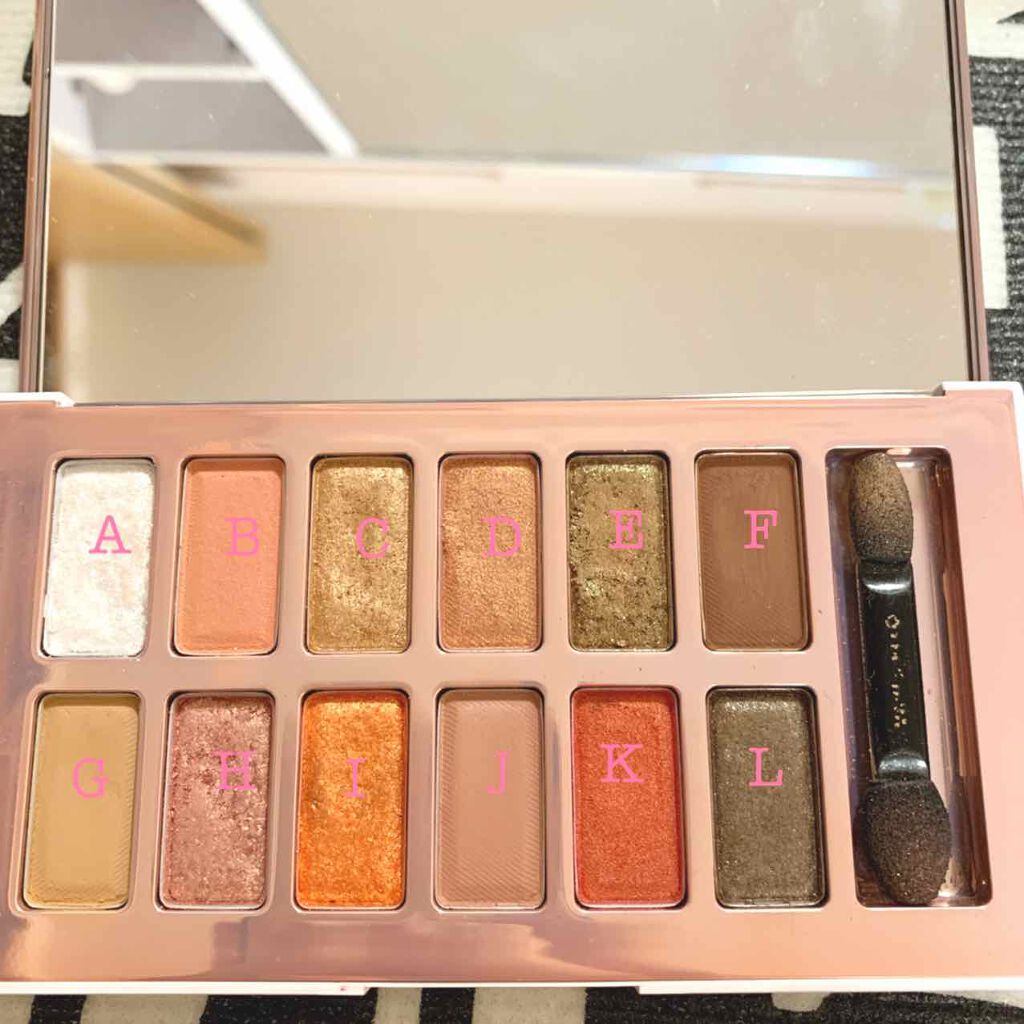 バレンタインボックス2 ピーチパレット/VAVI MELLO/アイシャドウパレットを使ったクチコミ(3枚目)