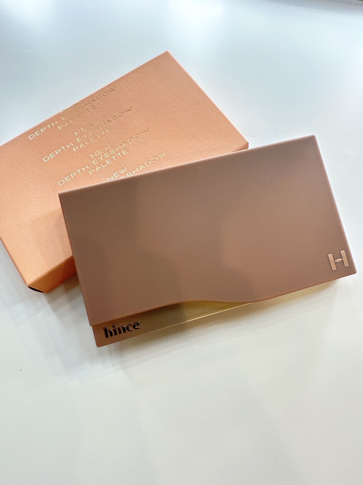 ニューデップスアイシャドウパレット/hince/アイシャドウパレットを使ったクチコミ(2枚目)