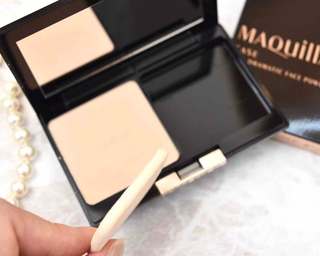 ドラマティックフェイスパウダー/マキアージュ/プレストパウダーを使ったクチコミ(4枚目)