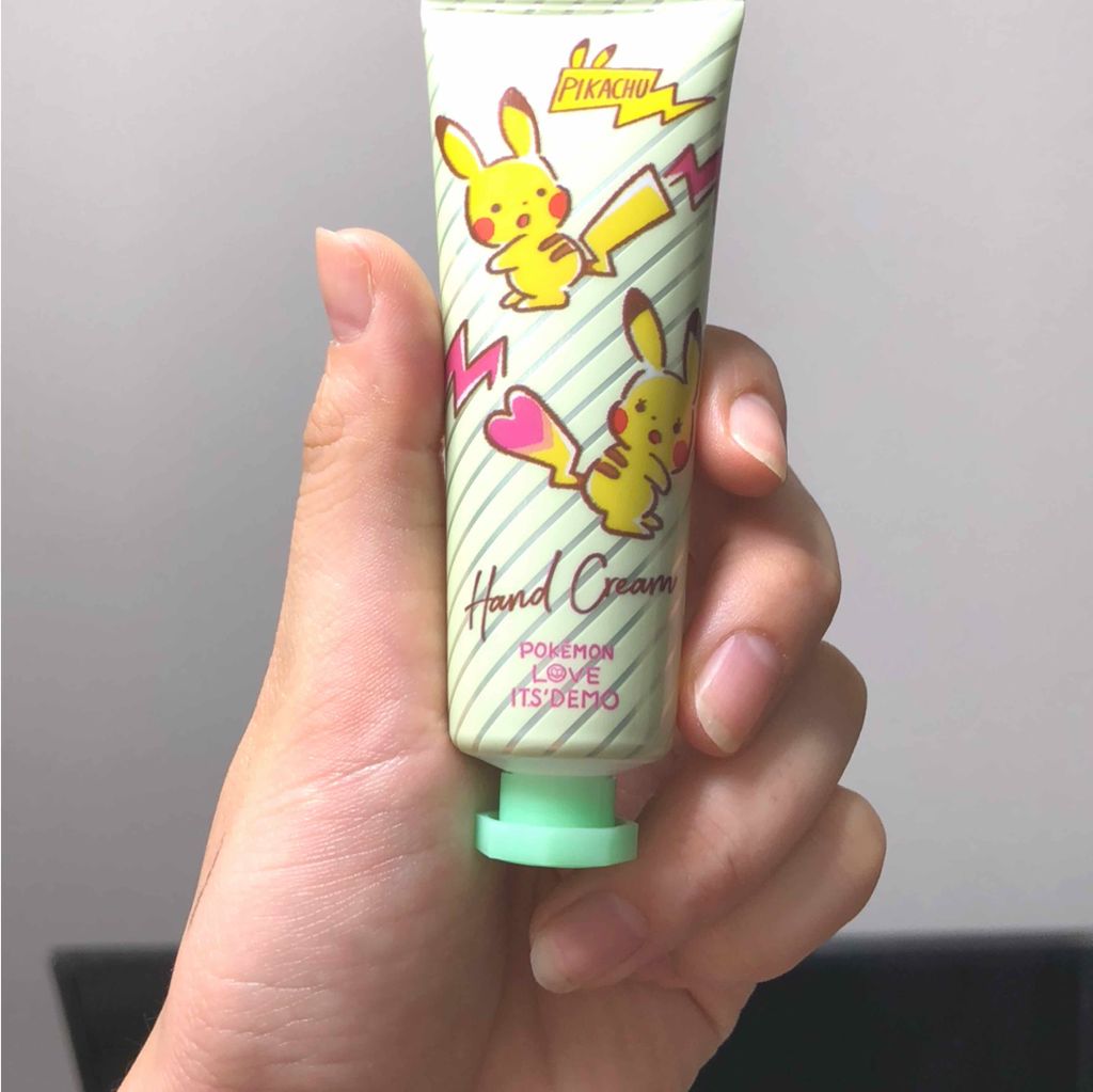 ポケモンハンドクリーム/IT'S DEMO/ハンドクリームを使ったクチコミ（1枚目）