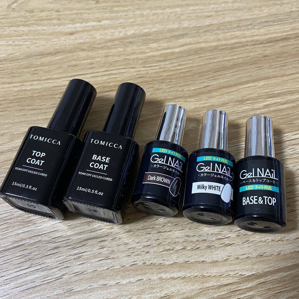 ジェルネイル（ライト対応）/セリア/ジェルネイルを使ったクチコミ（2枚目）