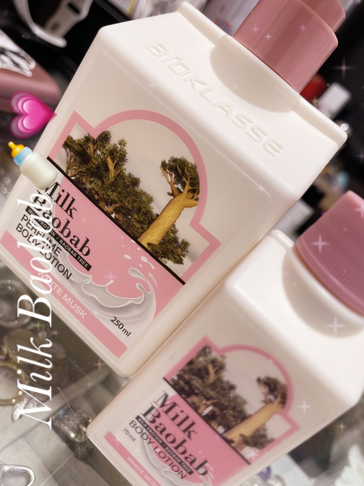 ミルクバオバブ パフュームボディローション ホワイトムスク/ミルクバオバブ/ボディローションを使ったクチコミ（1枚目）
