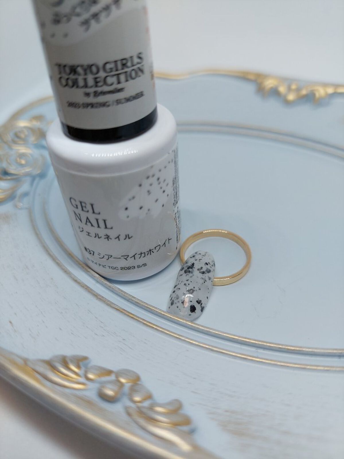 ジェルネイルDA 37 シアーマイカホワイト/IDATE/ジェルネイルを使ったクチコミ（1枚目）