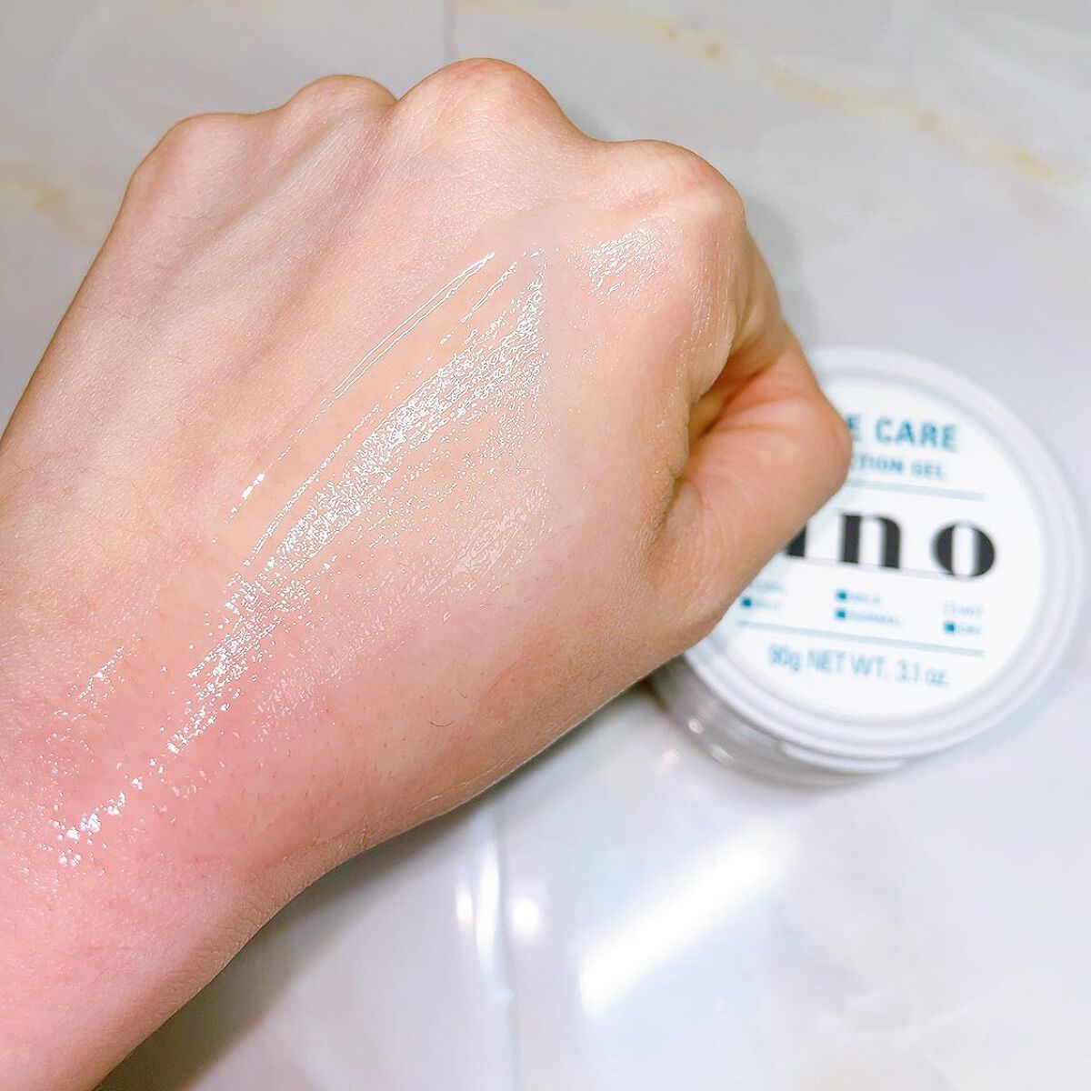 ウーノ　アクネケア パーフェクションジェル　　　ｆＡ  （医薬部外品）/UNO/オールインワン化粧品を使ったクチコミ（3枚目）