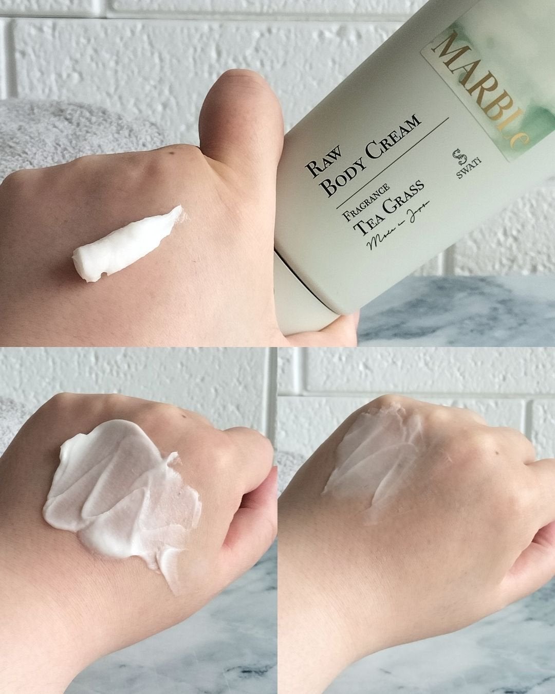 RAW BODY CREAM/SWATi MARBLe/ボディクリームを使ったクチコミ(5枚目)