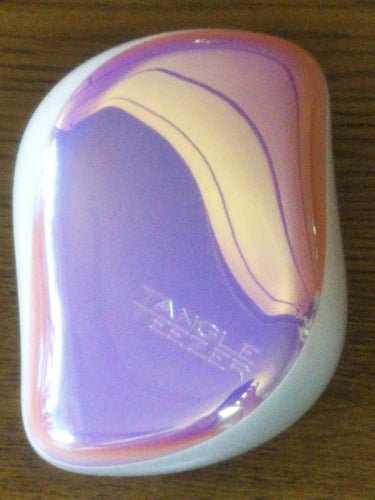 コンパクトスタイラー ピンクシェル/TANGLE TEEZER/ヘアブラシを使ったクチコミ（1枚目）