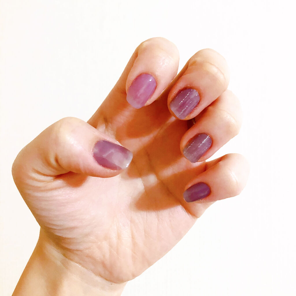 貼るジェルネイル/セリア/ネイルシールを使ったクチコミ（3枚目）