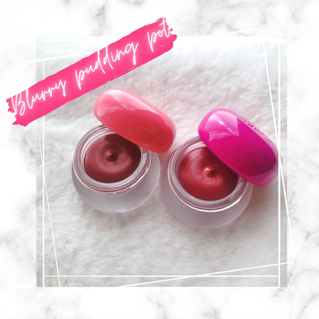 リップアンドチーク ブラーリープリンポット/fwee/口紅を使ったクチコミ（1枚目）