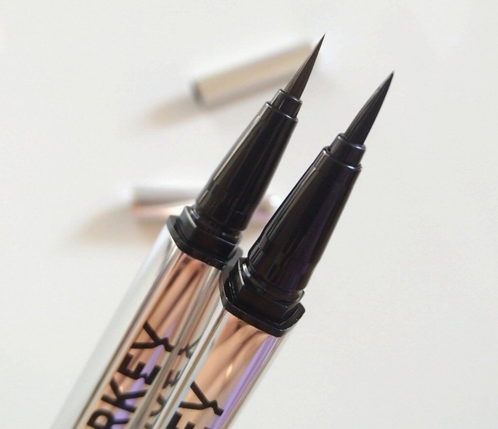 フローティングカラーリキッドアイライナー N02モカブラウン/COLORKEY/リキッドアイライナーを使ったクチコミ（2枚目）