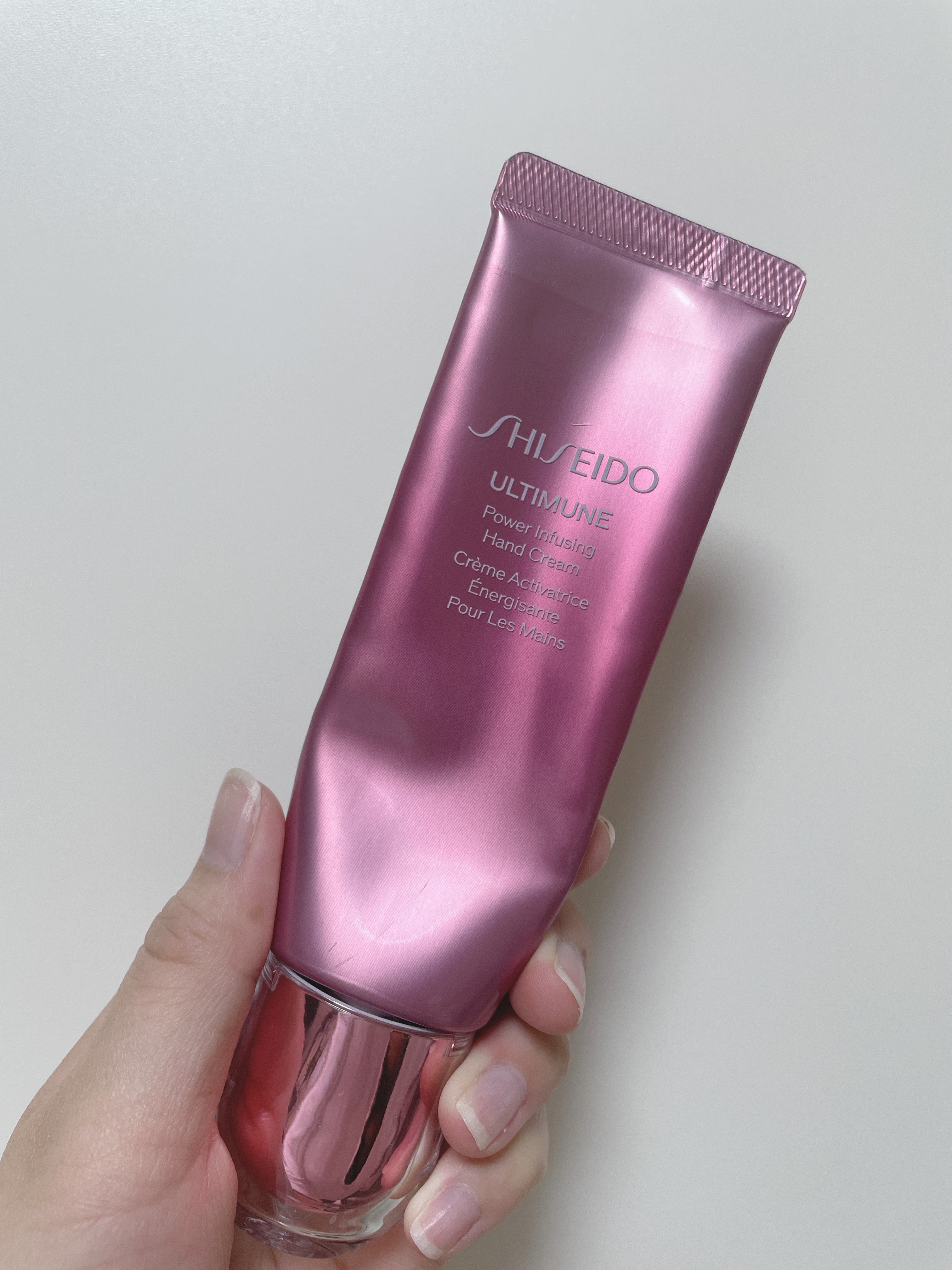 アルティミューン パワライジング ハンドクリーム/SHISEIDO/ハンドクリームを使ったクチコミ（3枚目）