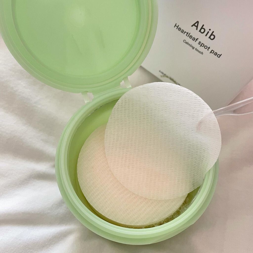 ドクダミカーミングタッチスポットパッド/Abib /トナーパッドを使ったクチコミ(4枚目)