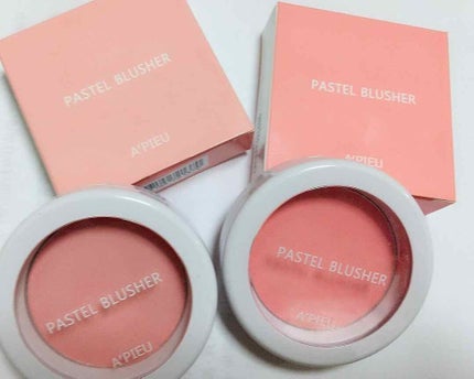 アピュー パステルブラッシャー/A’pieu/パウダーチークを使ったクチコミ(1枚目)