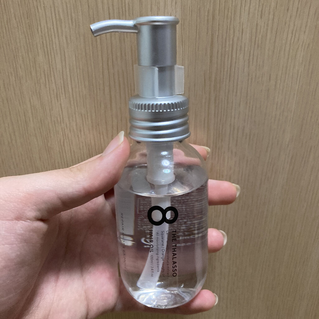 リペアショット＆EXモイスト 美容液オイル/エイトザタラソ/ヘアオイルを使ったクチコミ（1枚目）