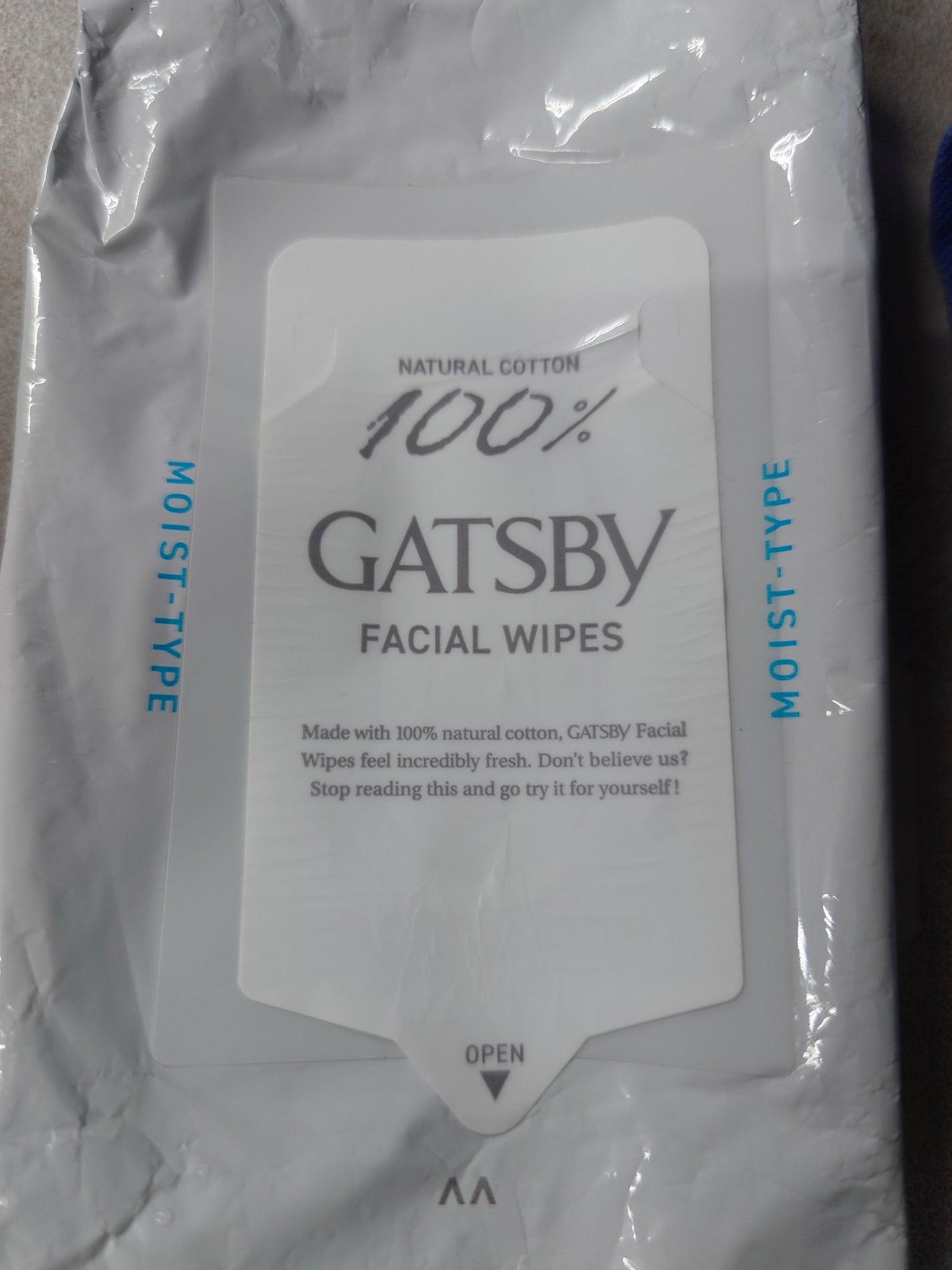 フェイシャルペーパー モイストタイプ/ギャツビー/その他洗顔料を使ったクチコミ(1枚目)