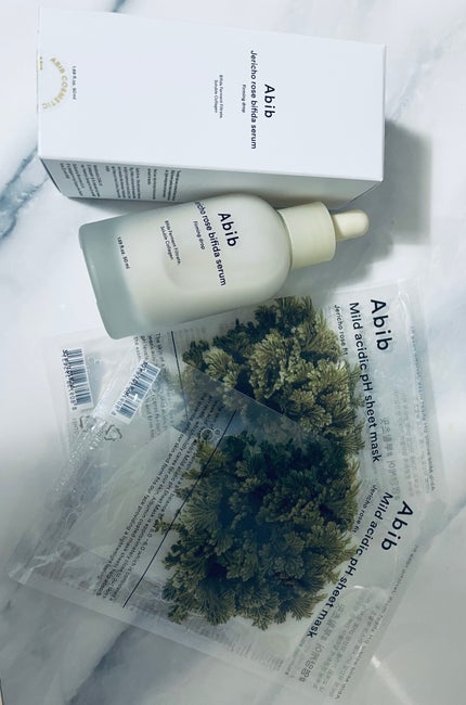 弱酸性PHシートマスク 復活草フィット/Abib /シートマスク・パックを使ったクチコミ(1枚目)